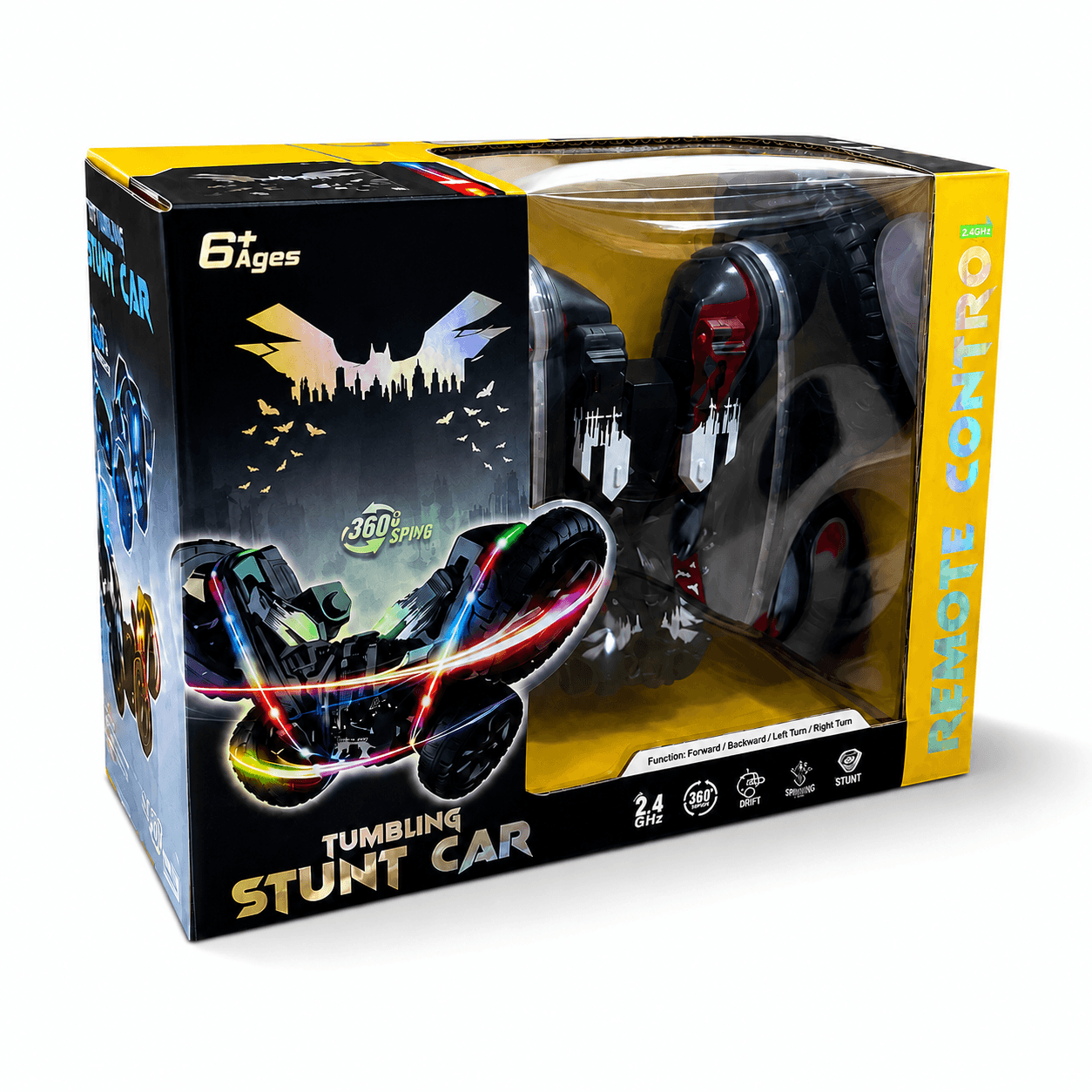 Stunt Car Double Side Car With Lights For Kids in Kuwait